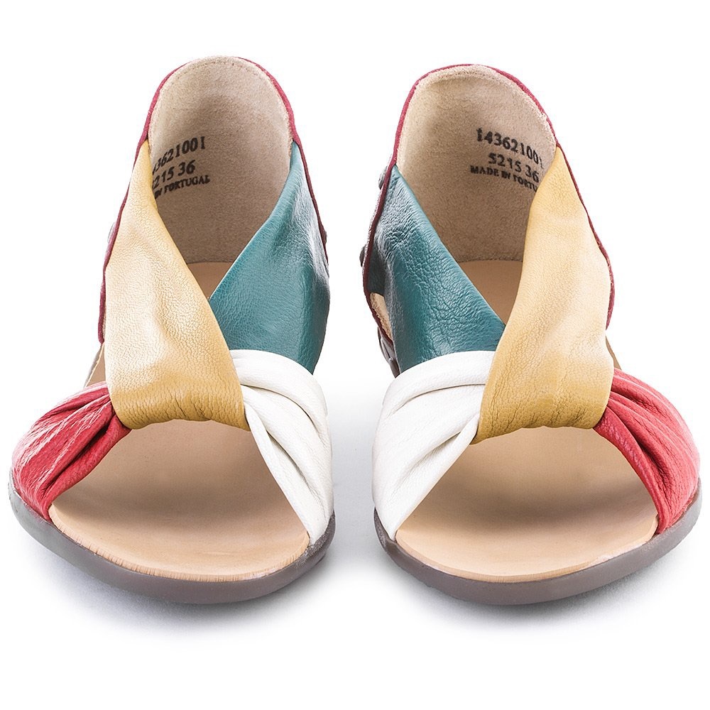 FLY LONDON
Faya Multicoloured Leather Twist Sandal - Picture 5 of 5